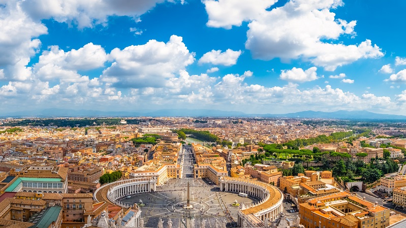 Petersplatsen, Vatikanen